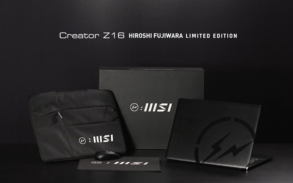 MSI Creator Z16 Hiroshi Fujiwara Limited Edition
