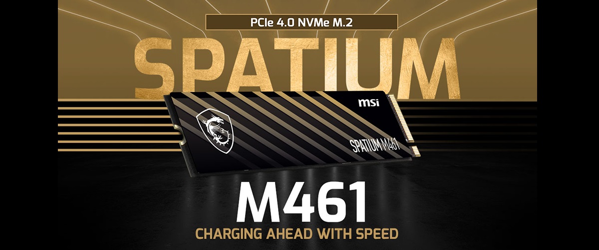 Новые SSD MSI SPATIUM M461 / M452 / M453