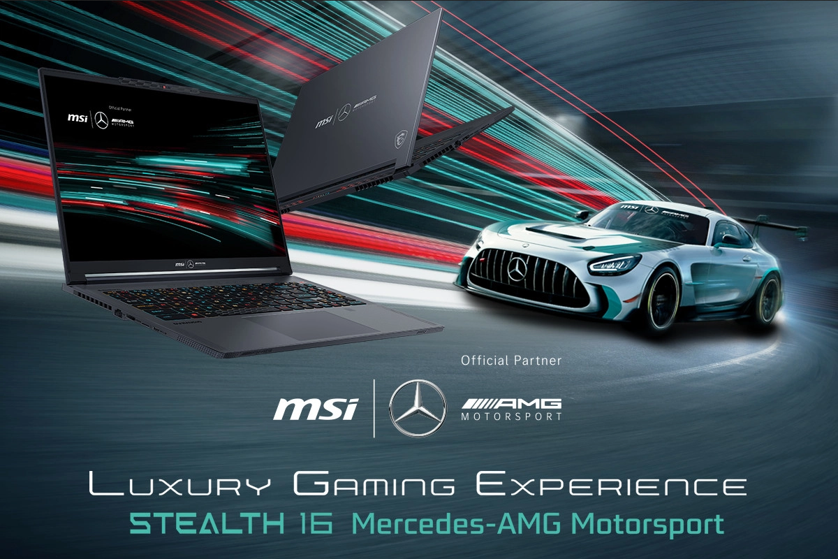 MSI представляет ограниченную серию ноутбуков совместно с Mercedes-AMG на мероприятии MSIology: Luxury Gaming Experience Launch Event