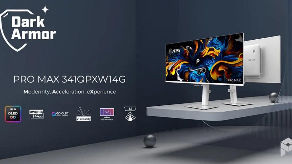 MSI PRO MAX 341QPXW14G: Переосмысление сверхширокоформатного рабочего пространства Mac
